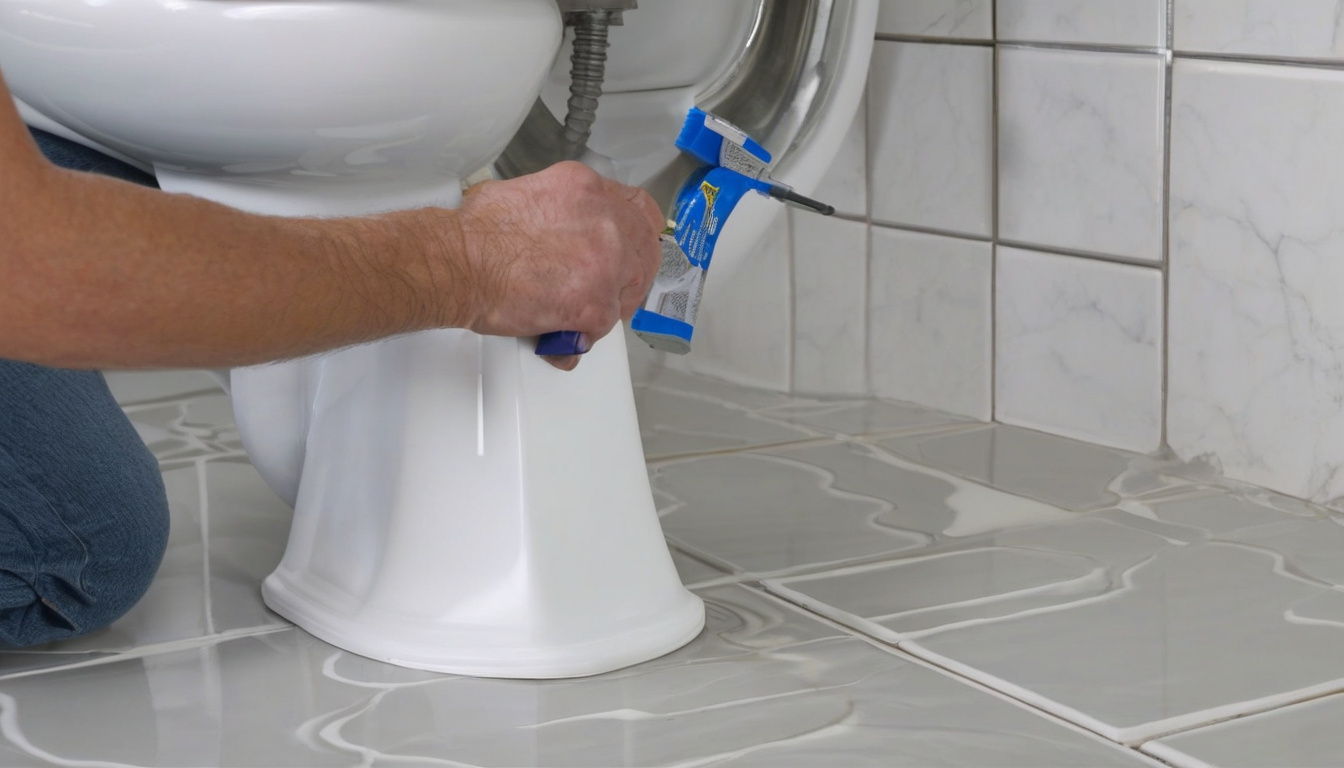 Таблиця вибір матеріалів для установки унітаза кріплення герметик і інструменти