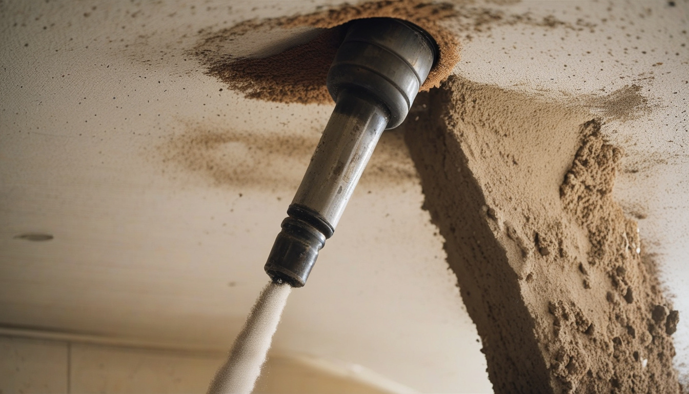 Установка настінного карниза для фіранок у кімнаті після оздоблення