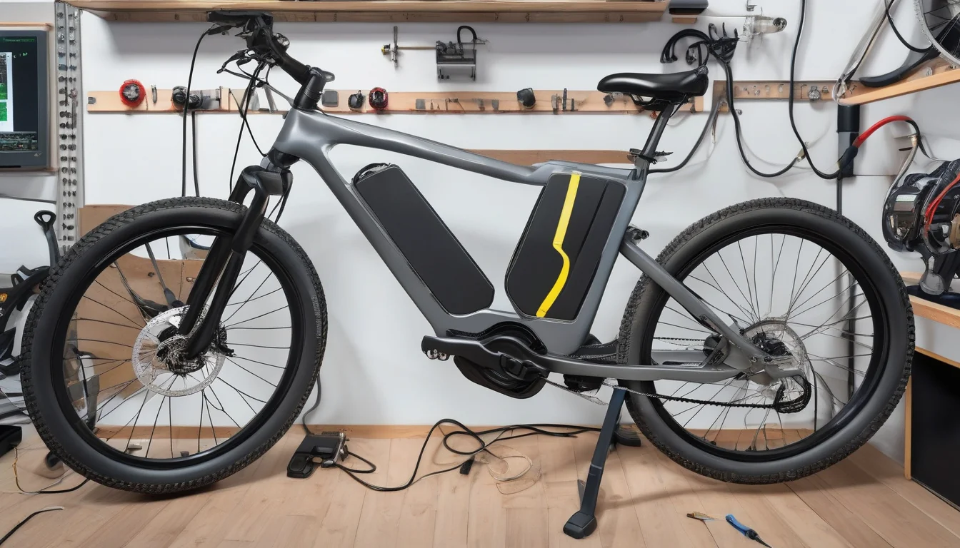 Kontrola akumulatora i sterownika roweru elektrycznego