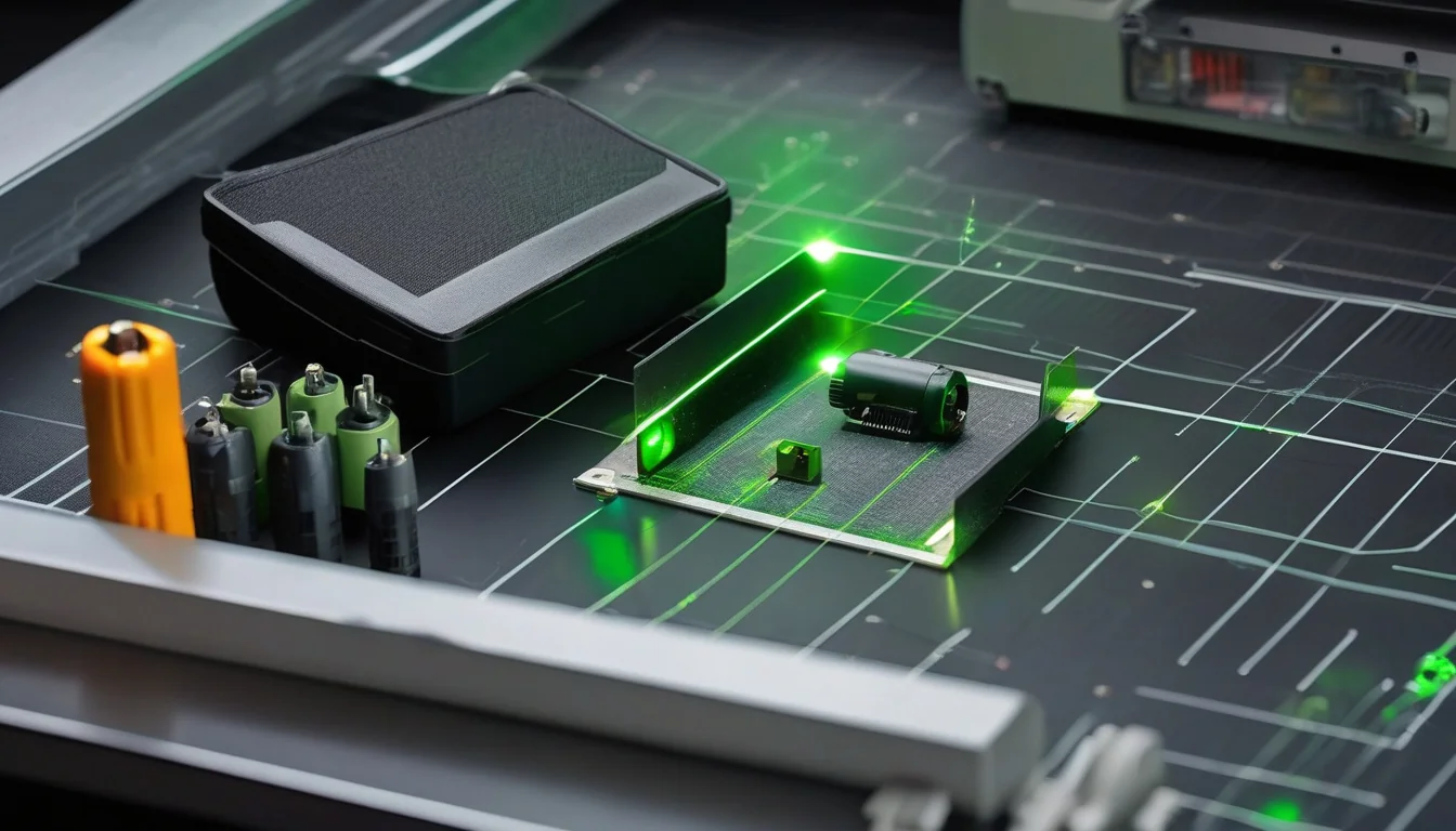 Naprawa poziomicy laserowej z uszkodzonym wahadłem