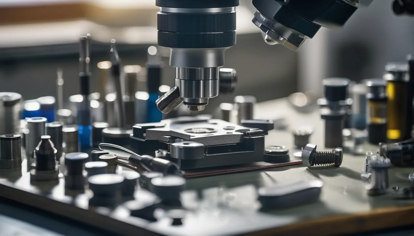 Diagnostyka optyki mikroskopu przy zamazanym obrazie