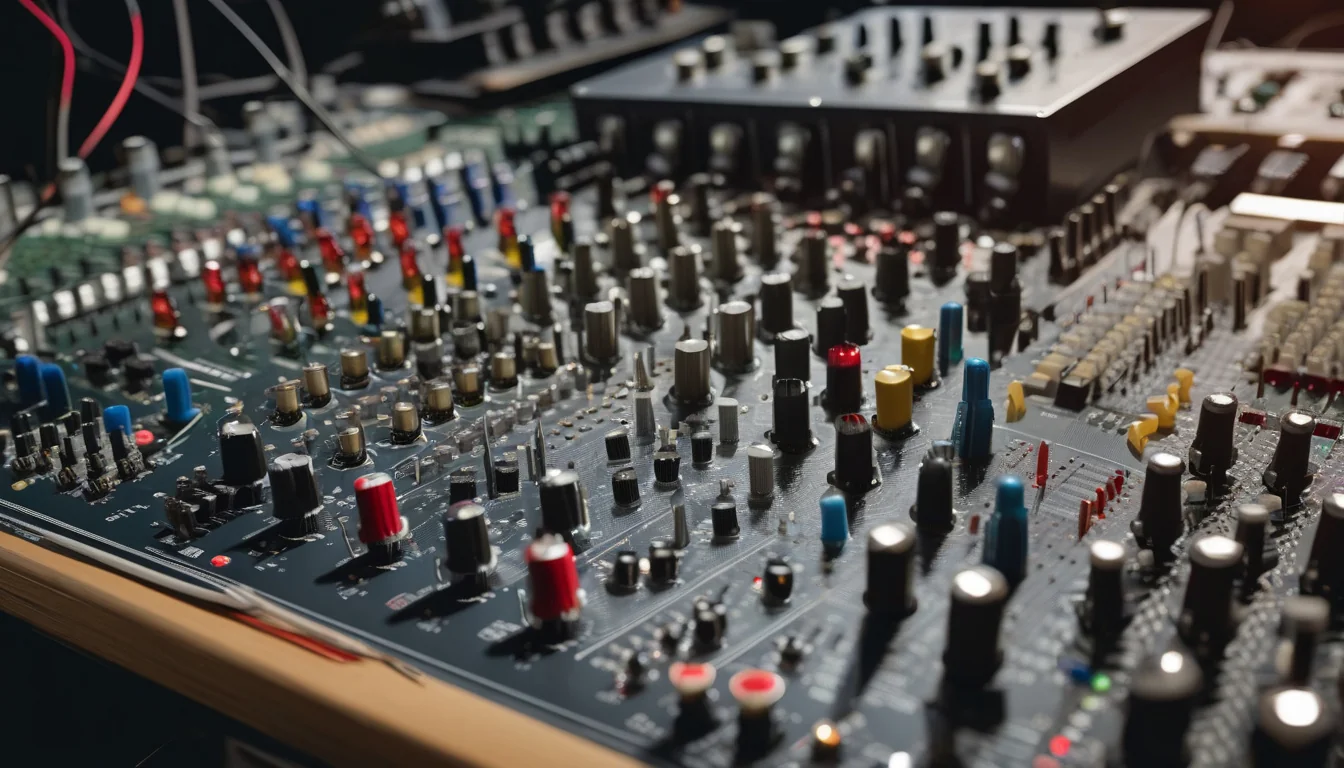 Diagnostyka miksera audio przy zaniku sygnału kanału