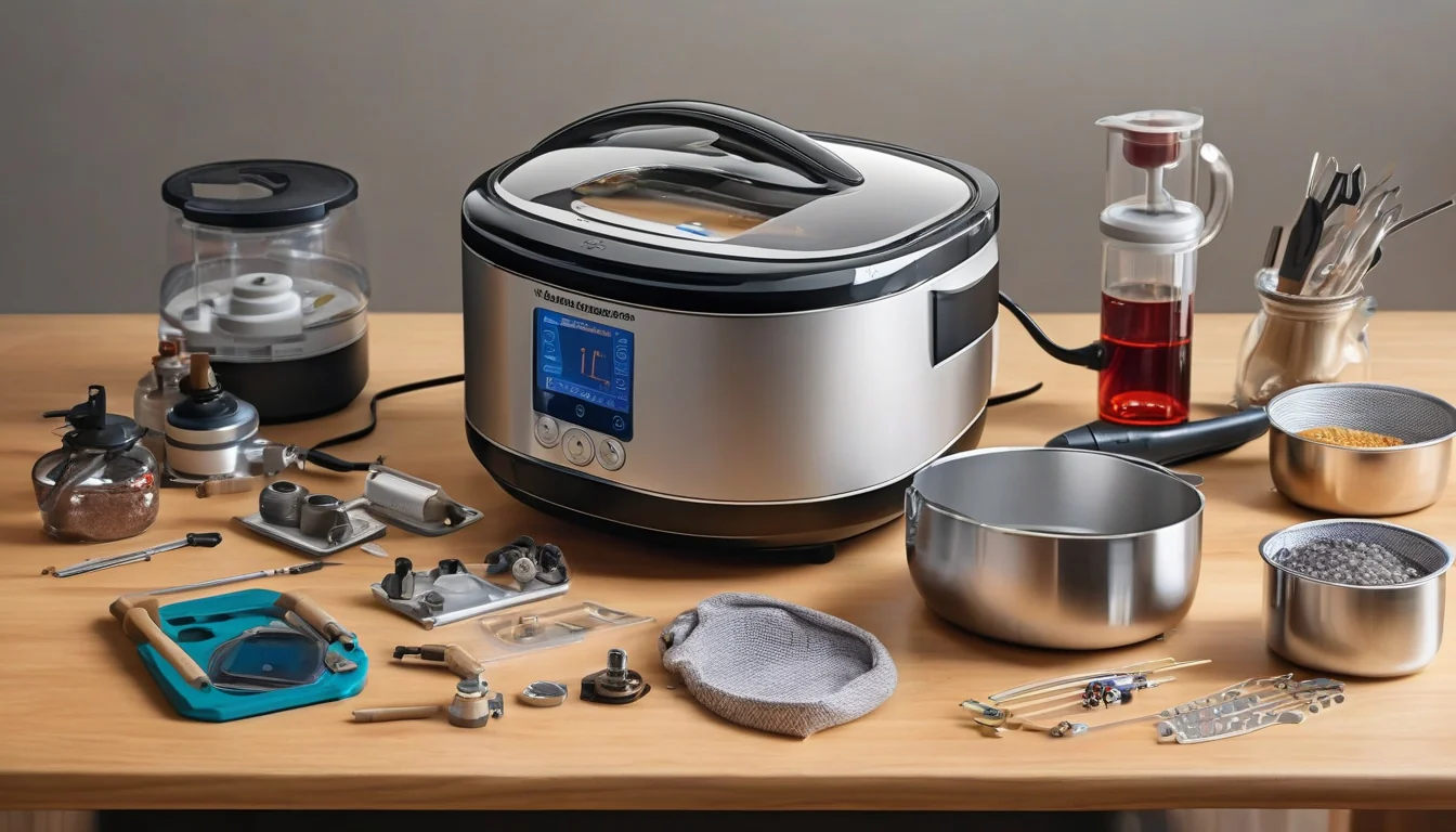 Multicooker przygotowany do diagnostyki po błędzie czujnika