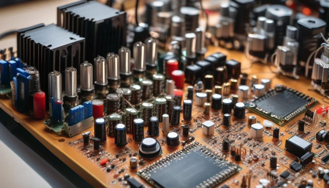 Diagnostyka wzmacniacza audio z przydźwiękiem kanału