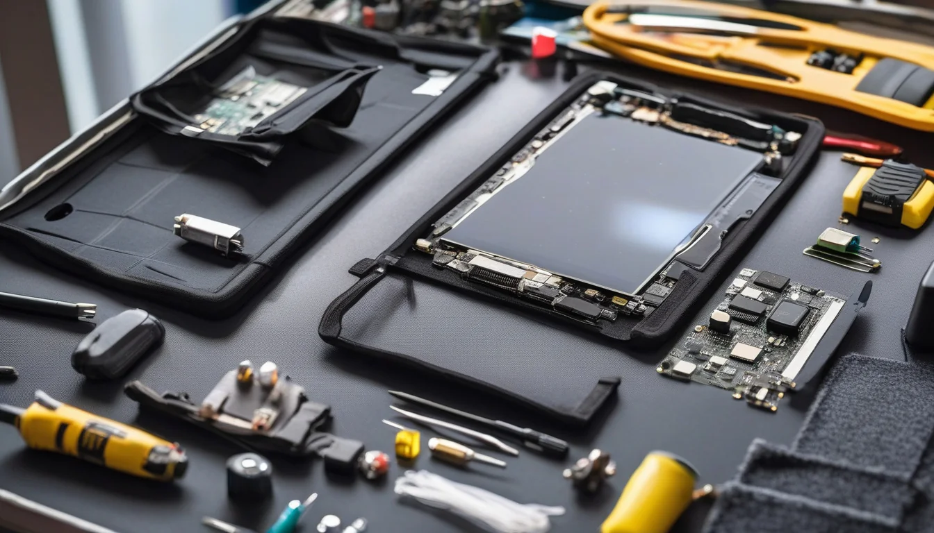 Diagnostyka tabletu z pękniętym ekranem dotykowym