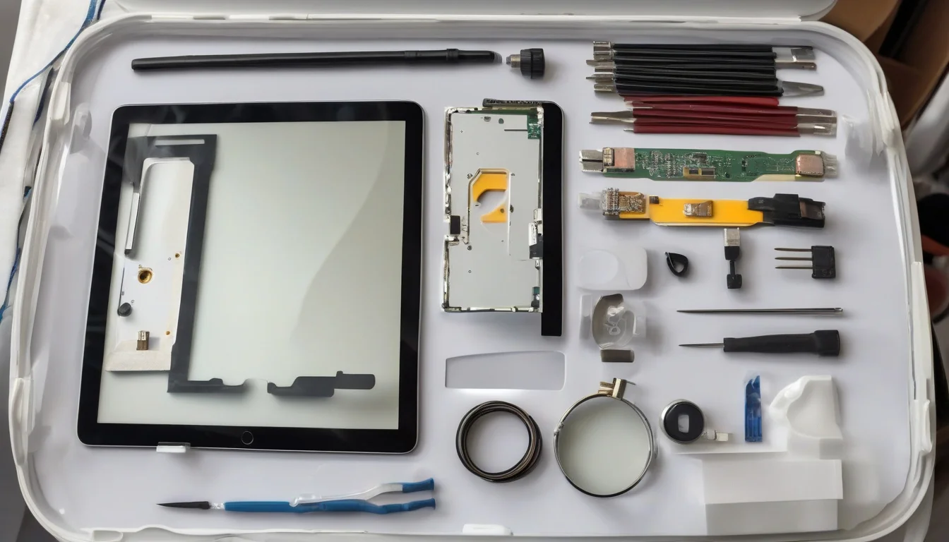Kontrola modułu dotykowego i płyty głównej tabletu