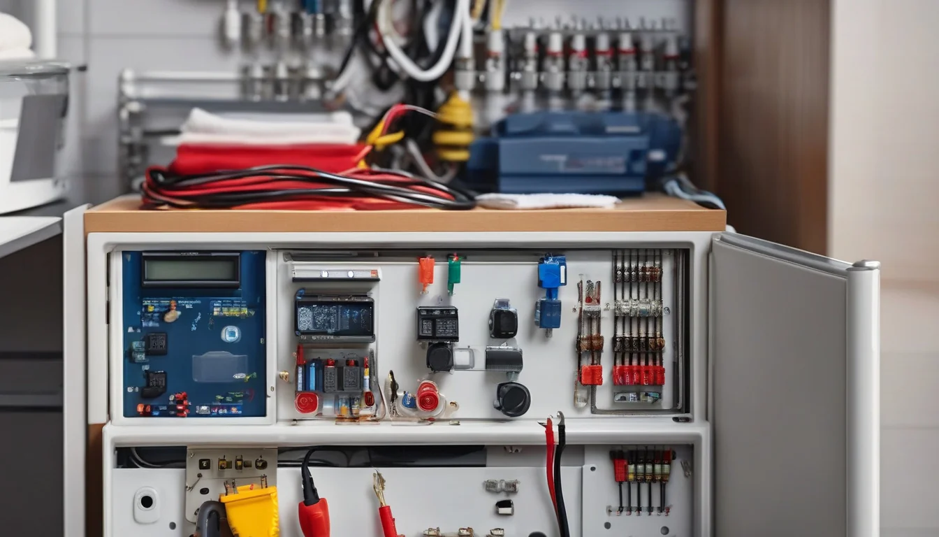 Diagnostyka zimnego grzejnika łazienkowego z termoregulatorem