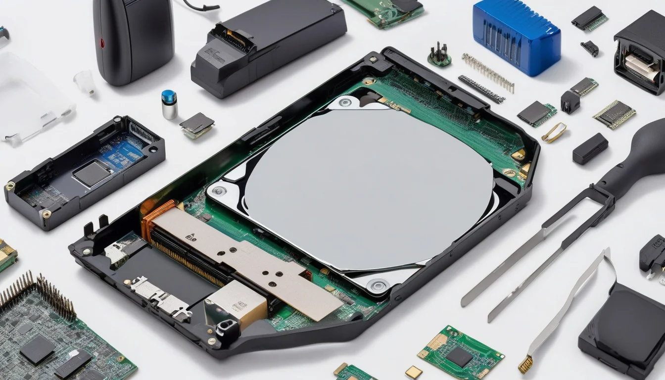 Kontrola kontrolera SSD i pamięci NAND nośnika